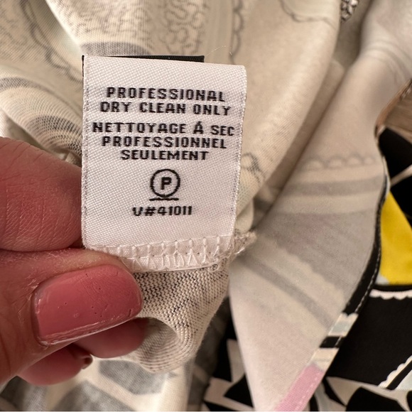 NWOT Sz 4 Diane Von Furstenberg New Julian Two Signature Silk Jersey Wrap Dress - Picture 11 of 12